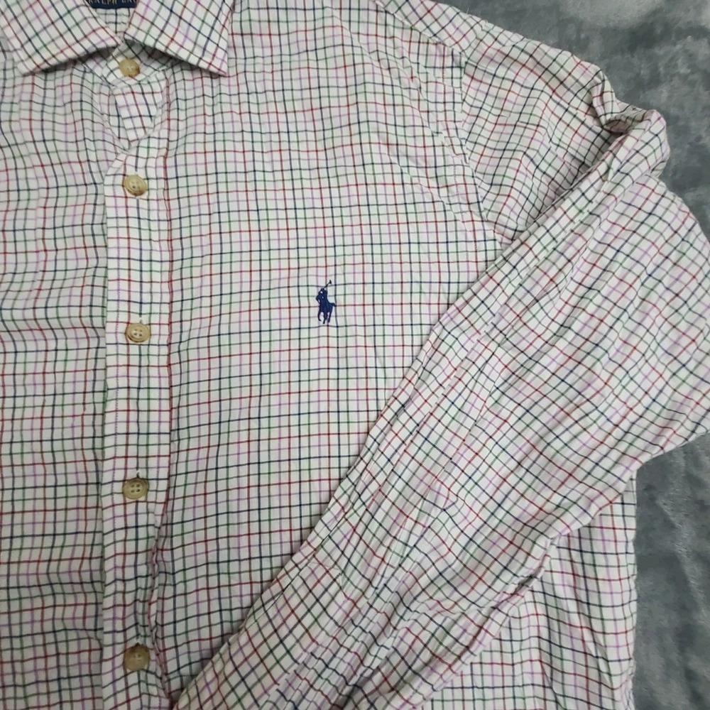 Polo Ralph Lauren Long Sleeve Button Up Shirt Size Large Ralph Lauren Multicolor - Picture 5 of 15